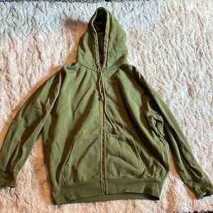 Brandy Melville Christy Zip Up Hoodie